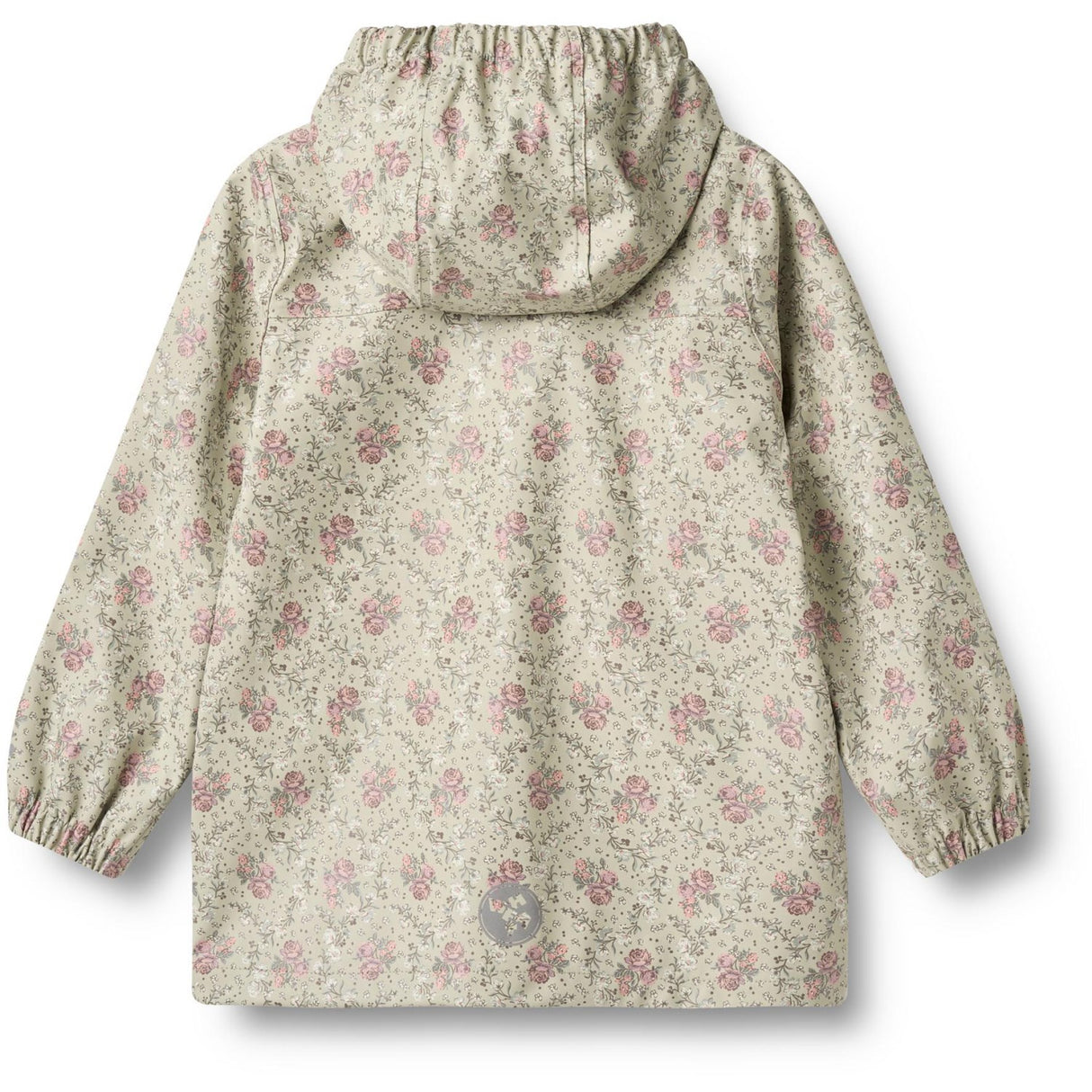 Wheat Slightly Green Flowers Rainwear Ollo Jacket