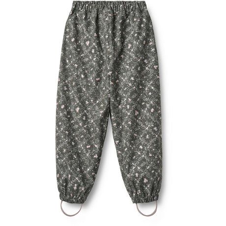 Wheat Forest Lake Checked Flowers Rainwear Olo Pants