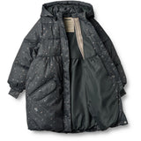 Wheat Black Sea Stars Puffer Coat Luna