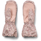 Wheat Rose Dust Flowers Mittens Monta