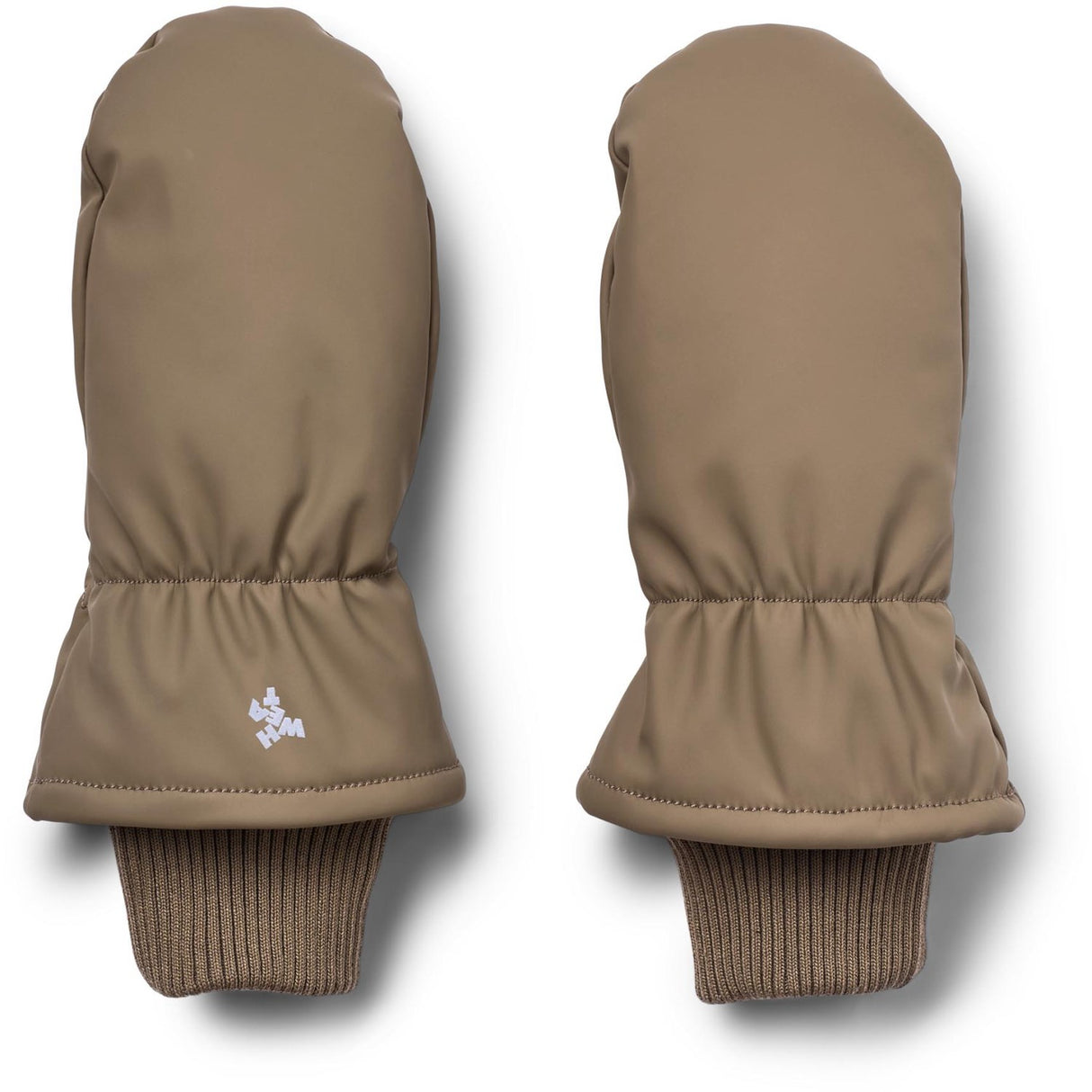 Wheat Dry Wood Winter Mittens Stormy