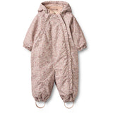Wheat Rose Dust Flowers Snowsuit Adi