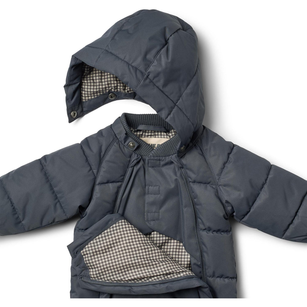 Wheat Ink Puffer Baby Suit Edem