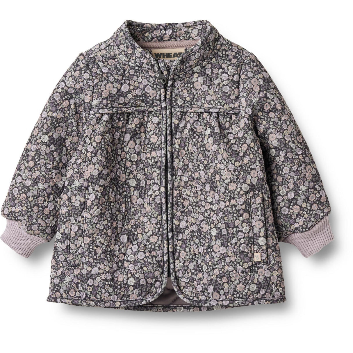 Wheat Black Sea Flowers Thermo Jacket Thilde