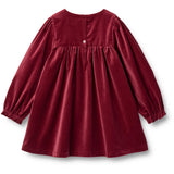 Wheat Ruby Red Dress L/S Elvira