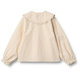Wheat Eggshell Shirt L/S Flora