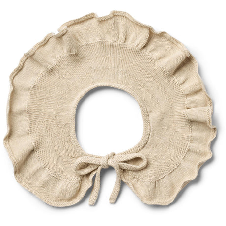 Wheat Offwhite Knit Collar Edele