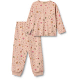 Wheat Rose Dust Holiday Nightwear Picoting Mila