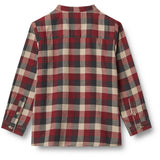 Wheat Red Blue Check Shirt L/S Willum