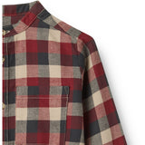 Wheat Red Blue Check Shirt L/S Willum
