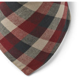 Wheat Red Blue Check 2 Bib Eden