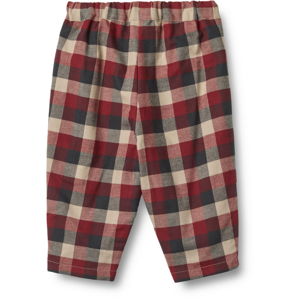 Wheat Red Blue Check Pants Lined Arne