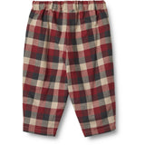 Wheat Red Blue Check Pants Lined Arne