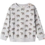 Lil'Atelier Vapor Blue Elephant Nmmdias Ls Loose Sweat Lil