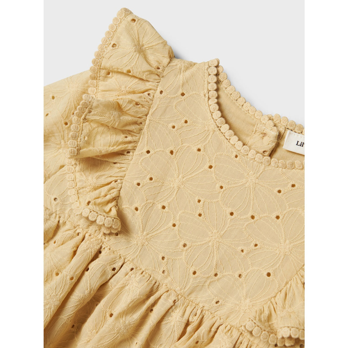 Lil'Atelier Sea Mist Nmffabioli Ss Loose Dress Lil