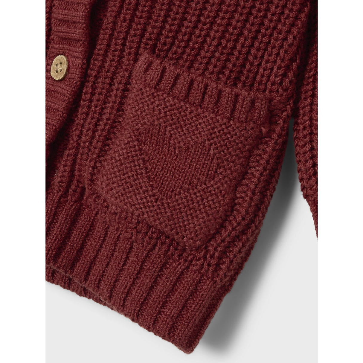 Lil'Atelier Spiced Apple Nbfemlen Lis Ls Knit Card Lil