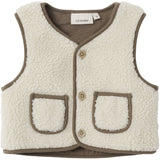 Lil'Atelier Turtledove Shitake Nbnlajo Loose Vest Lil