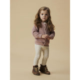 Lil'Atelier Misty Rose Nmnemlen Lin Ls Knit Card Lil Noos