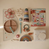 Mushie Dino Reusable Sticker Set