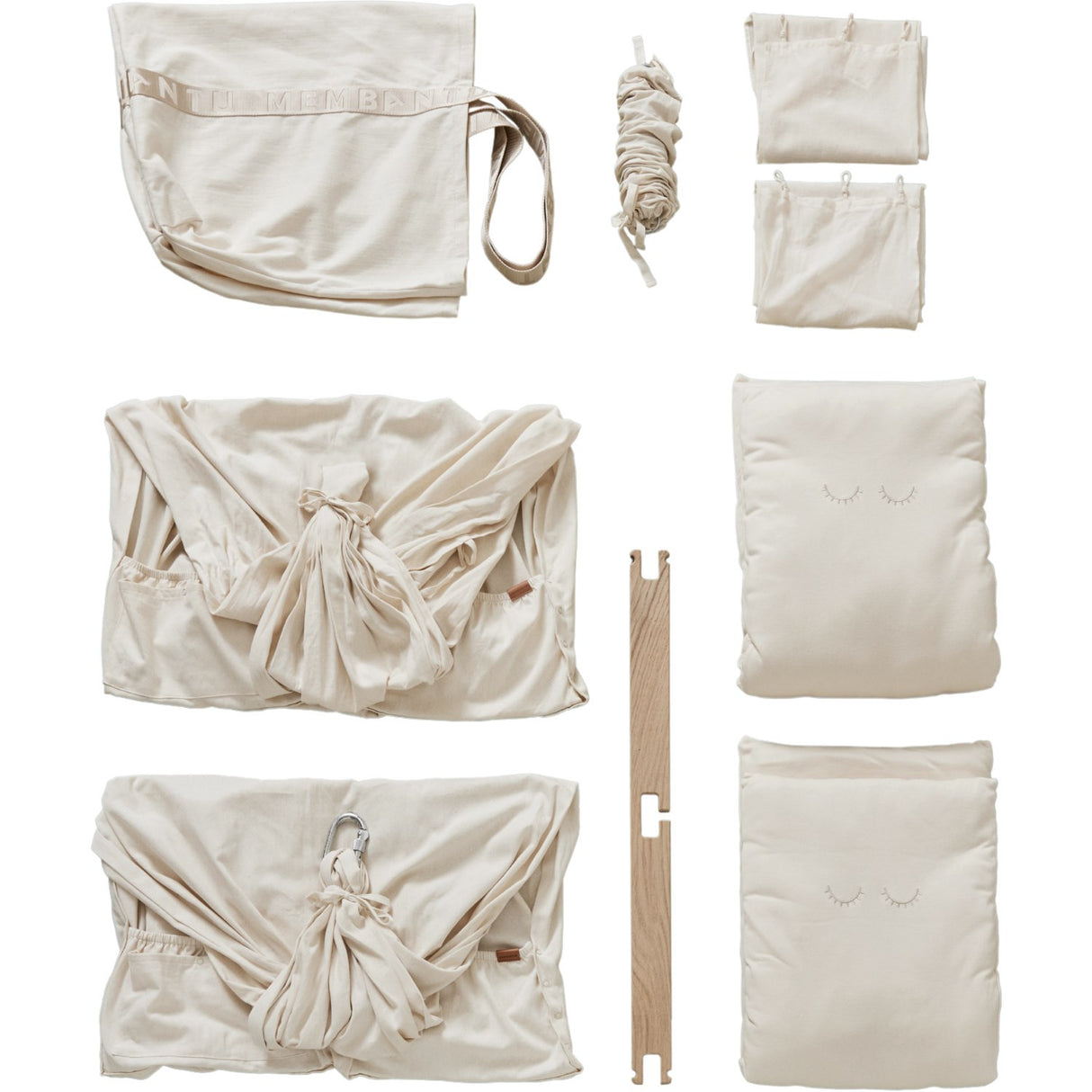 MEMBANTU Nature Organic Twin Hammock Premium