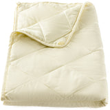 MEMBANTU Pale Yellow Organic Weighted Blanket