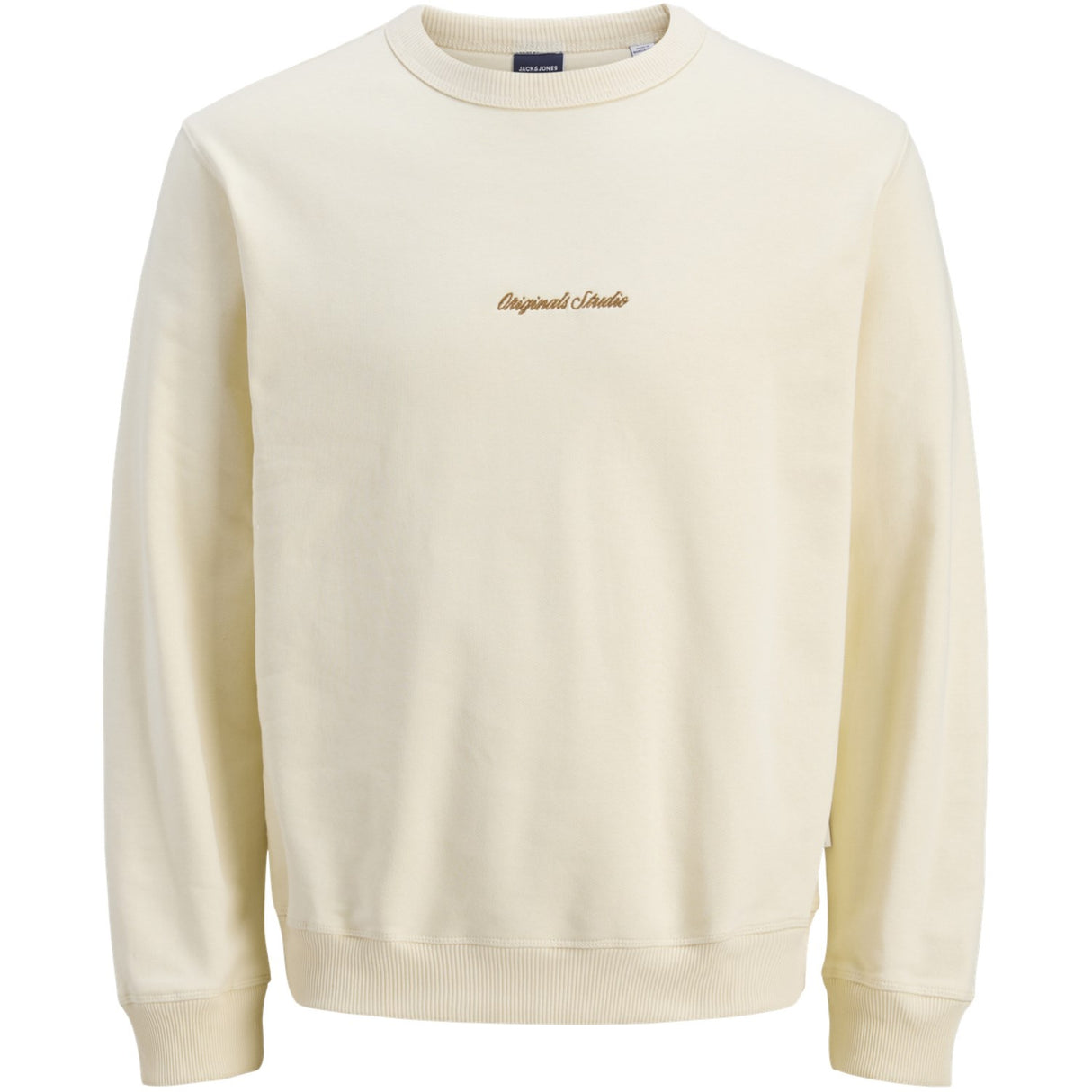 Jack & Jones Junior Antique White Jornorrebro Emb Sweat Crew Noos Jnr