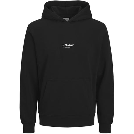 Jack & Jones Junior Black Jjesoho Sweat Hood Noos Jnr