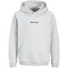 Jack & Jones Junior White Melange Jornorrebro Emb Sweat Hood Noos Jnr