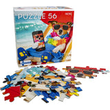 Tactic Games Puzzle Lovers, Dog Resting 56 Pcs Puzzle