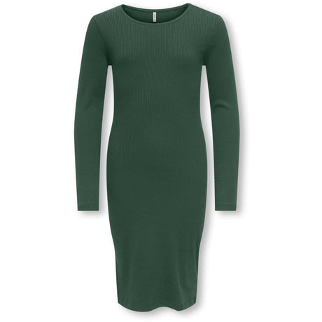 kids ONLY Pineneedle Kogbelfast Life L/S Midi Dress Jrs Noos