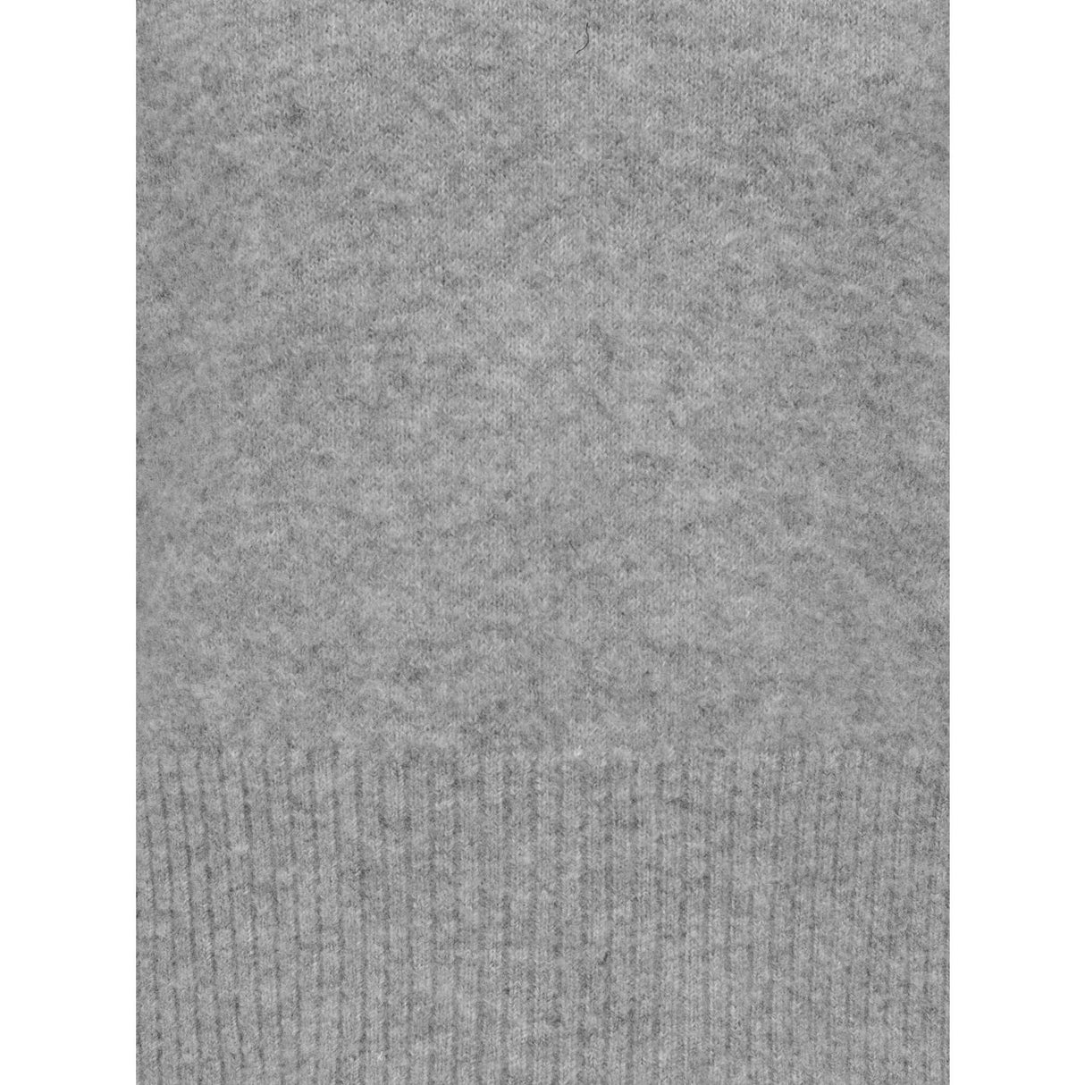 kids ONLY Medium Grey Melange Kogrene Life Ls Button O-Neck Cp Knt