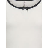 kids ONLY Cloud Dancer Black Bow Kogsofia L/S Bow Top Jrs