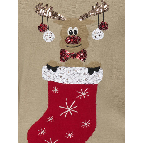 kids ONLY Humus Christmas Sock Kogxmas Shine Ls Oneck Box Knt