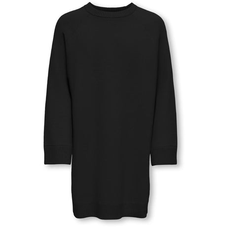 kids ONLY Black Kogkelly Life L/S O-Neck Dress Knt