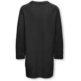 kids ONLY Black Kogkelly Life L/S O-Neck Dress Knt