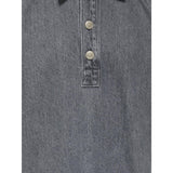 kids ONLY Grey Denim Koggry S/S Dress Dnm Azg