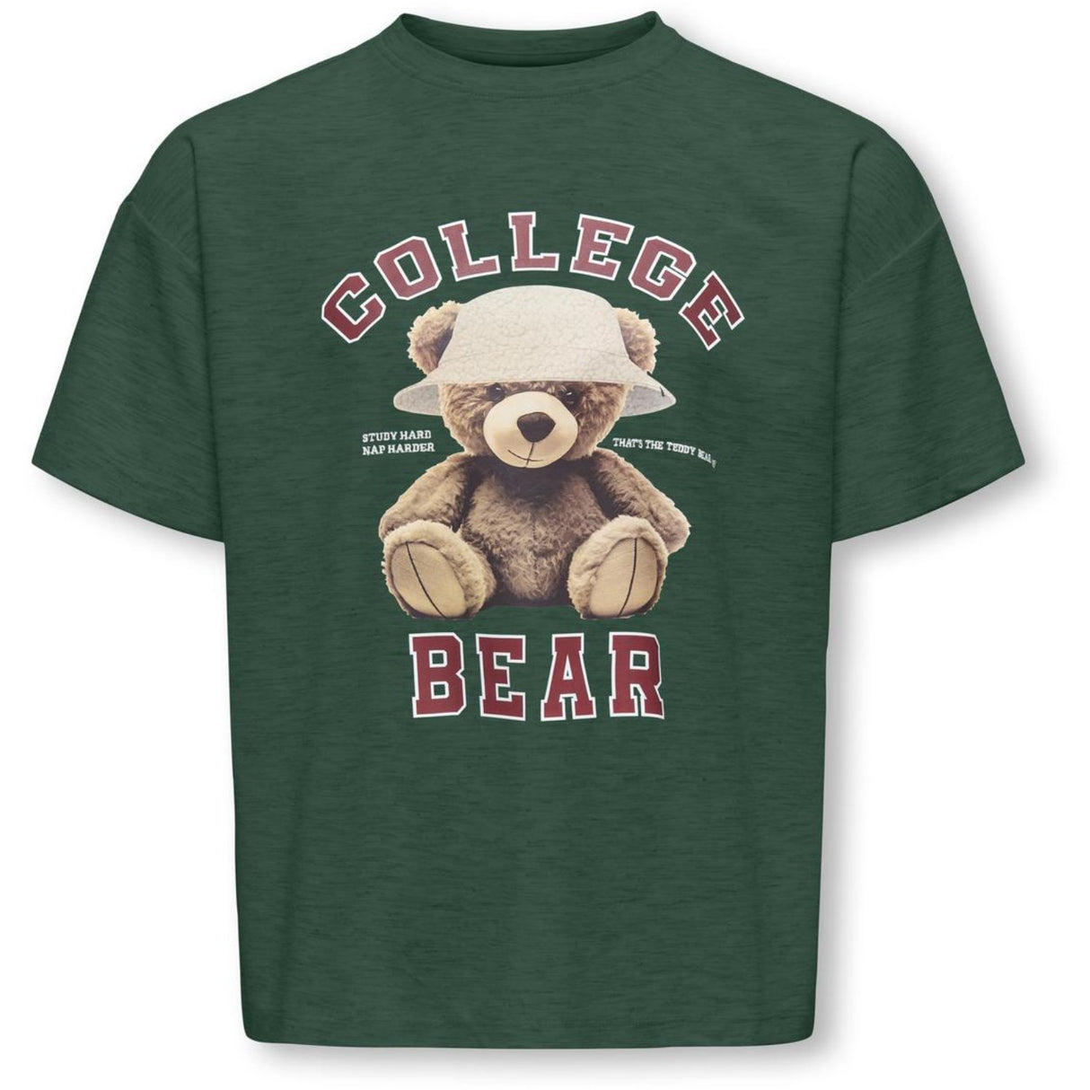 kids ONLY Pineneedle Collage/Hat Nomad Kogbillie Ss Loose Teddy Top Jrs Noos