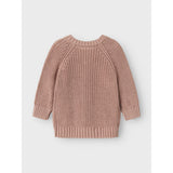 Lil'Atelier Misty Rose Nbnemlen Ls Knit Card Lil Noos