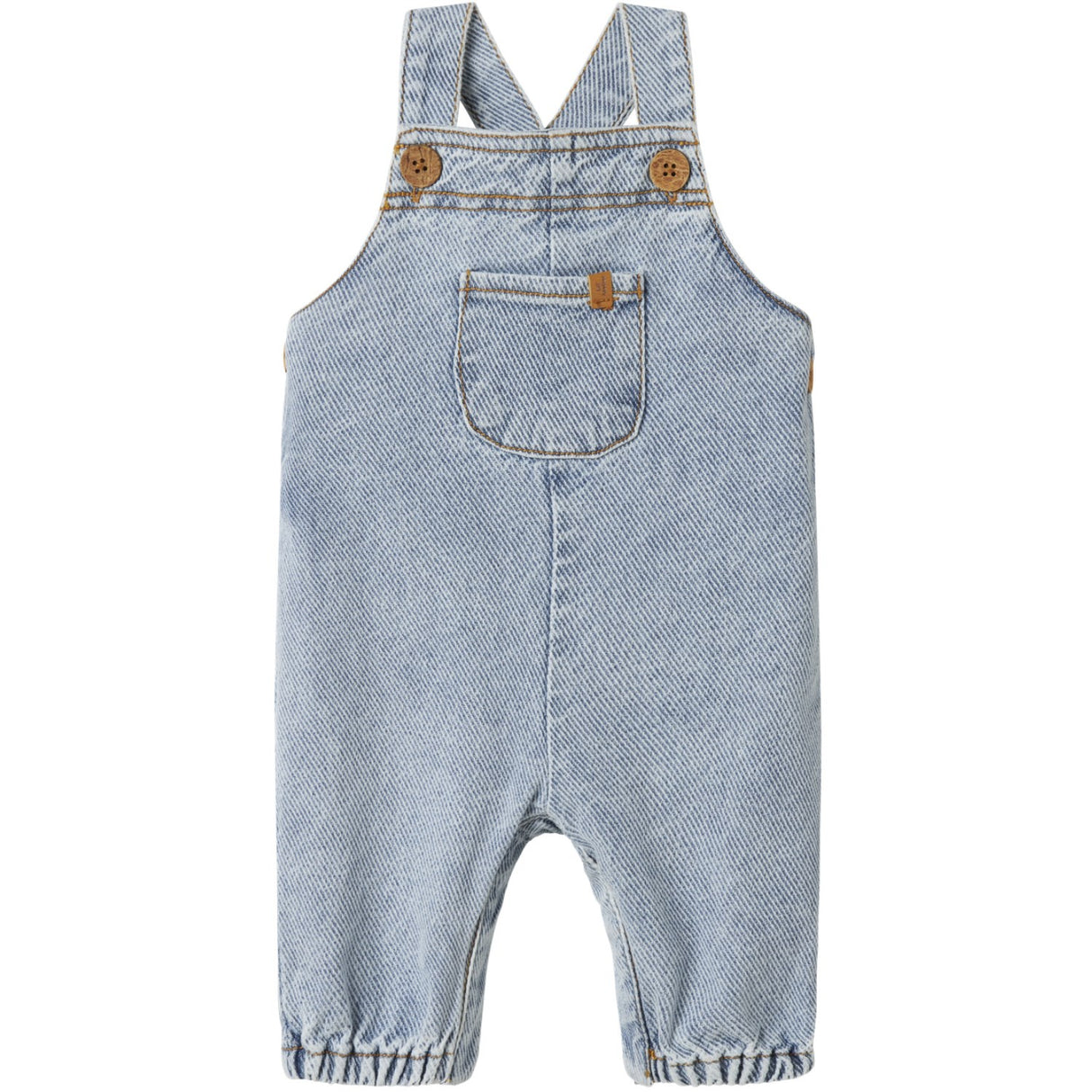 Lil'Atelier Medium Blue Denim Nbmkeifer Loose Dnm Overall 4019-Kk Lil