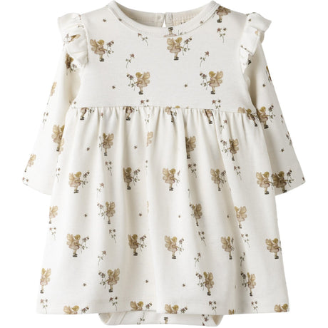 Lil'Atelier Coconut Milk Nbflayo Enk Ls Body Dress Lil