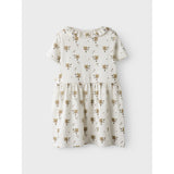 Lil'Atelier Coconut Milk Nmflayo Loa Ss Dress Lil