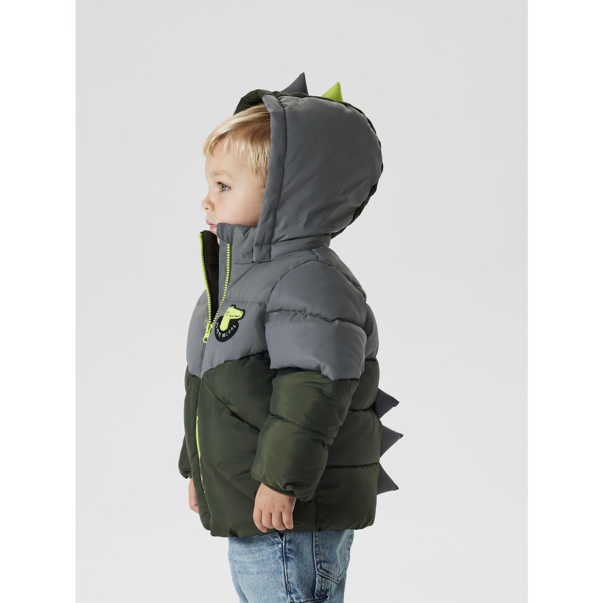 Name It Deep Depths Nmmmorten Puffer Jacket Dino Detail1