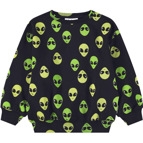 Molo Alien Faces Monti Sweatshirt