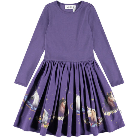 Molo Unicorn Cosmos Casie Warm Dress LS