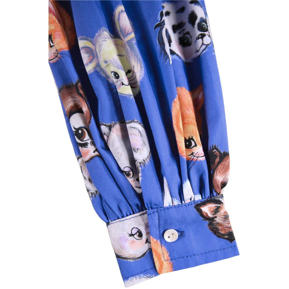 Molo Violet Blue Cleo Dress LS