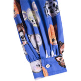 Molo Violet Blue Cleo Dress LS