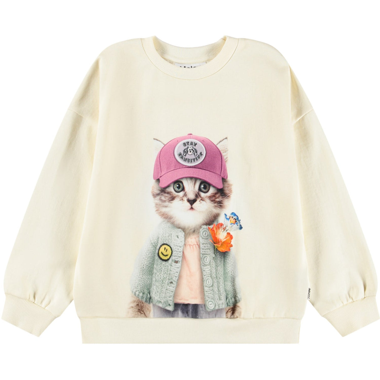 Molo Kitty Miauu Maxi Sweatshirt