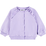 Molo Faded Purple Daphne Sweat Cardigan