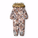 Molo Playing Foxes Pyxis Fur Baby Snowsuit