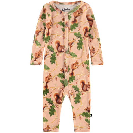 Molo Squirrel Harmony Fahari Wool Bodysuits Jersey